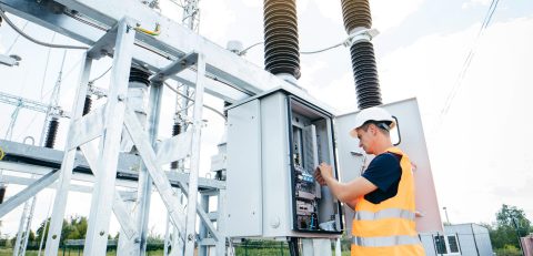 adult-electrical-engineer-inspect-electrical-systems-equipment-control-cabinet-installat adult-electrical-engineer-inspect-electrical-systems-equipment-control-cabinet-installat